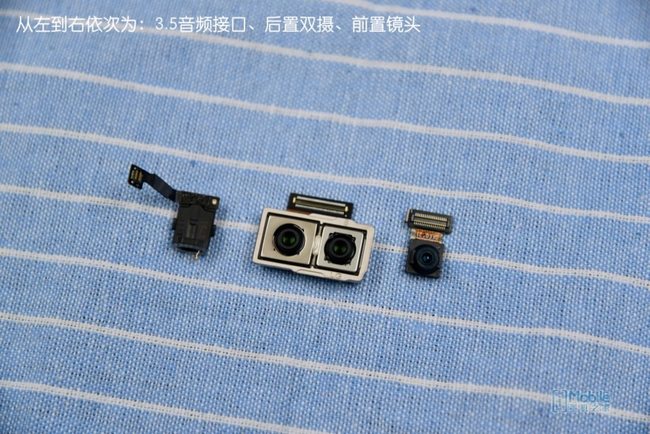 Huawei Mate 10 3.5mm headphone jack, rear camera and front camera