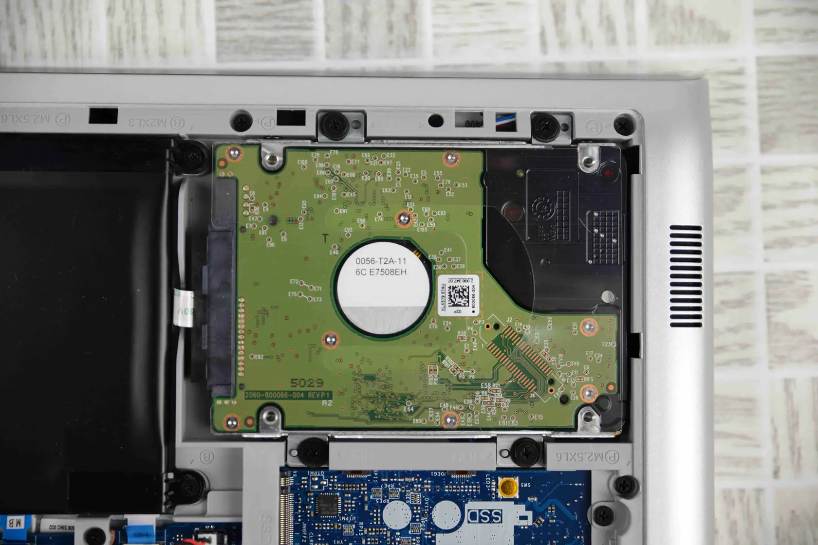 Remove the hard drive