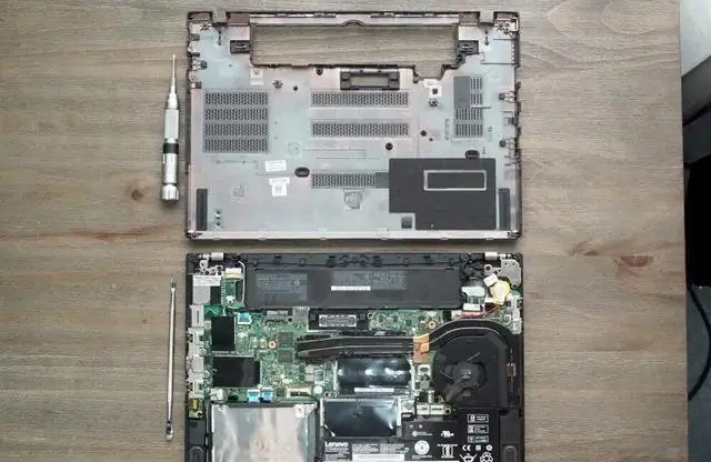 Lenovo ThinkPad T470 internal layout