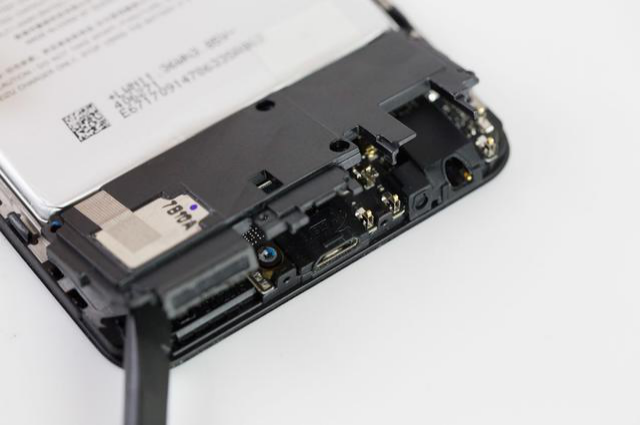 disassemble the charge connector