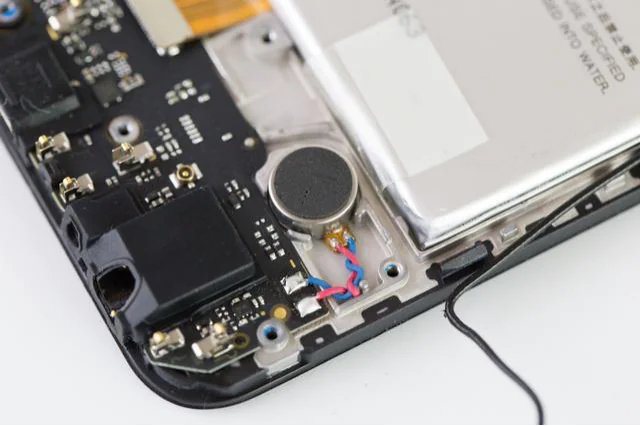 Disconnect the cable from the motherboard