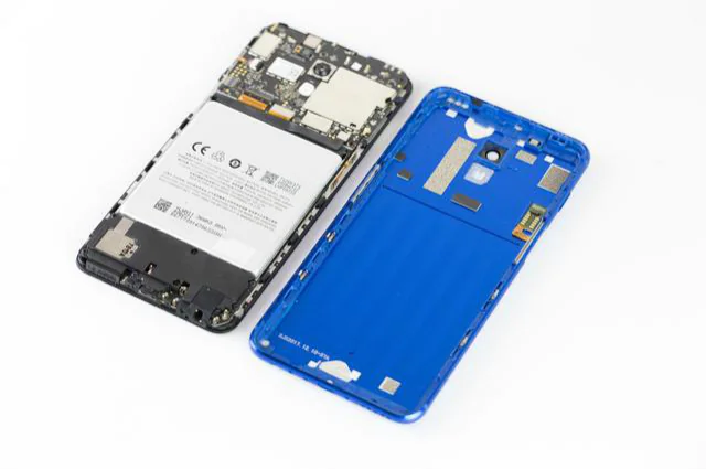 Remove the back cover