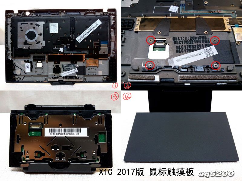 Lenovo ThinkPad X1 Carbon 2017 5th Gen Disassembly and RAM, SSD 