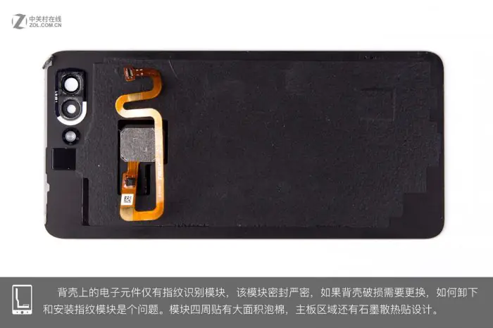 OPPO R15 fingerprint reader