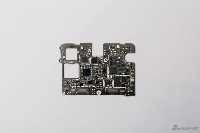 The back of the motherboard