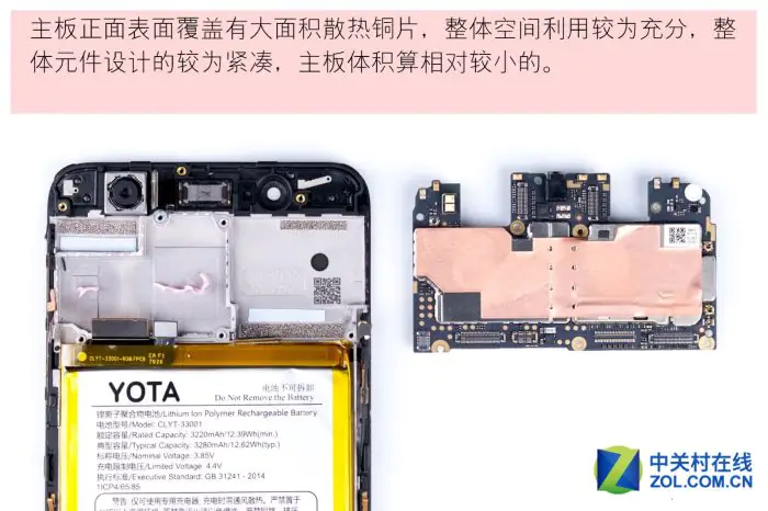 YotaPhone 3 motherboard