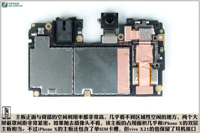 Vivo X21 motherboard