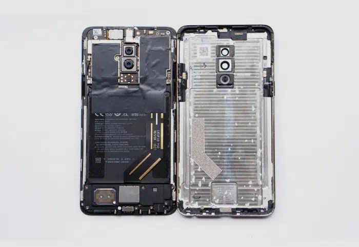 Remove the back cover