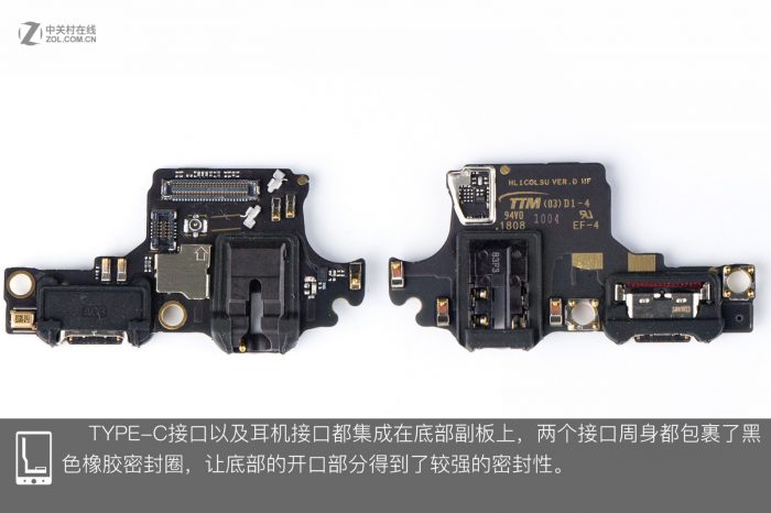 Type-C and earphone ports