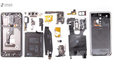 Huawei Mate RS internal parts