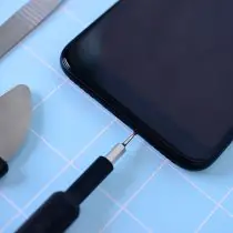 Remove the two screws