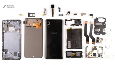 Vivo NEX internal parts