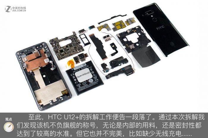 HTC U12+ components