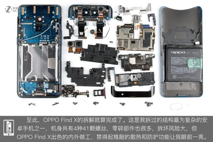 OPPO Find X components