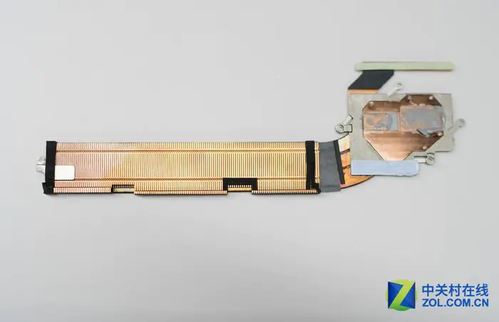 Dell XPS 15 9575 2-in-1 heat sink