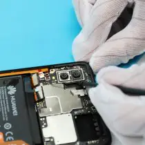 Remove the rear camera