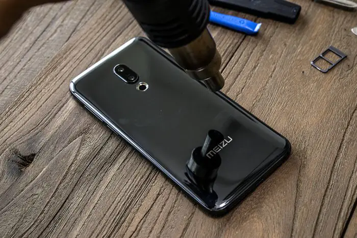 Remove the back cover