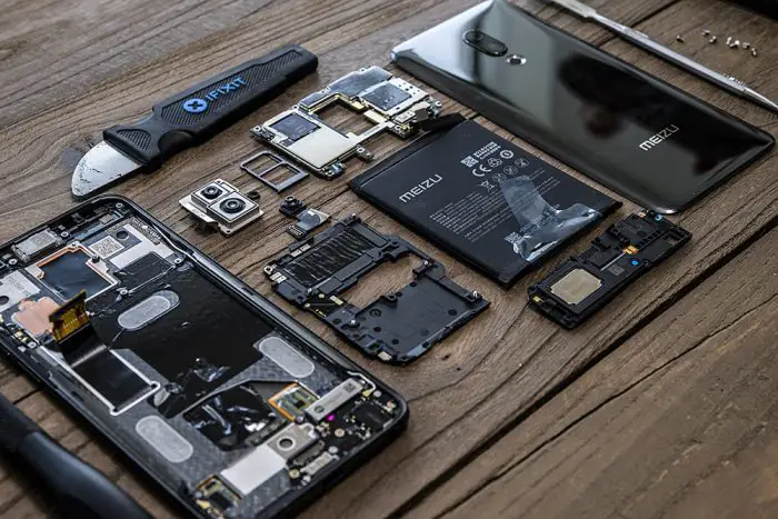 Meizu 16 components