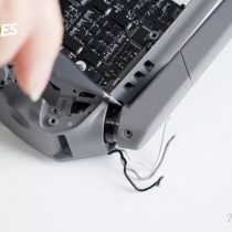 Remove the rear axis