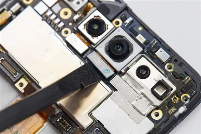 Disconnect all the camera cables