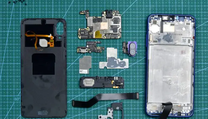 Redmi Note 7 components
