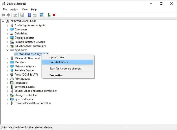 Device manager