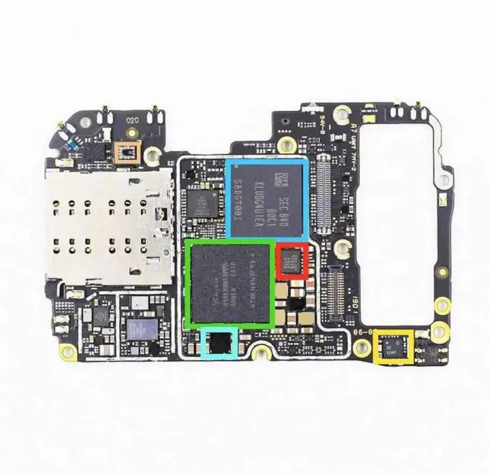 Xiaomi 9 motherboard