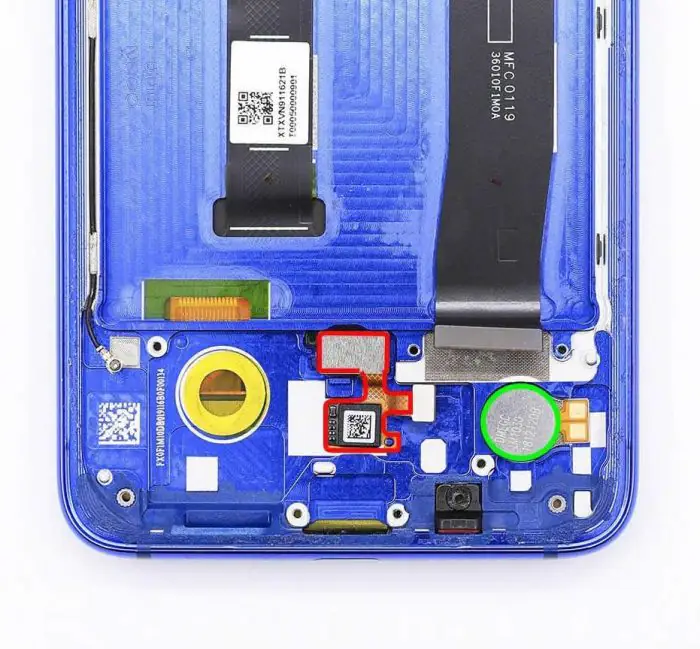Xiaomi 9 motherboard