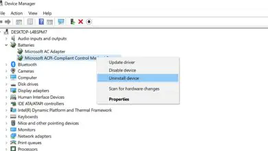 Uninstall battery driver