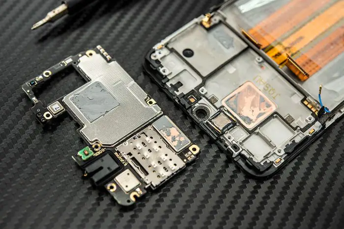 Remove the motherboard
