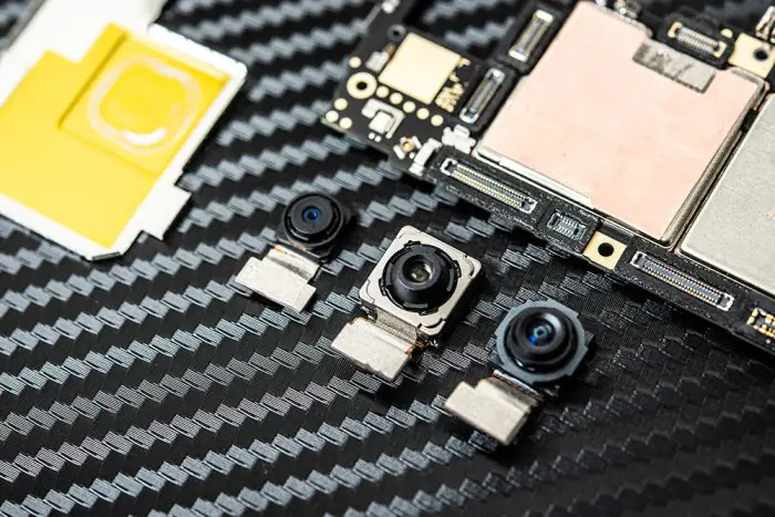 Rear cameras