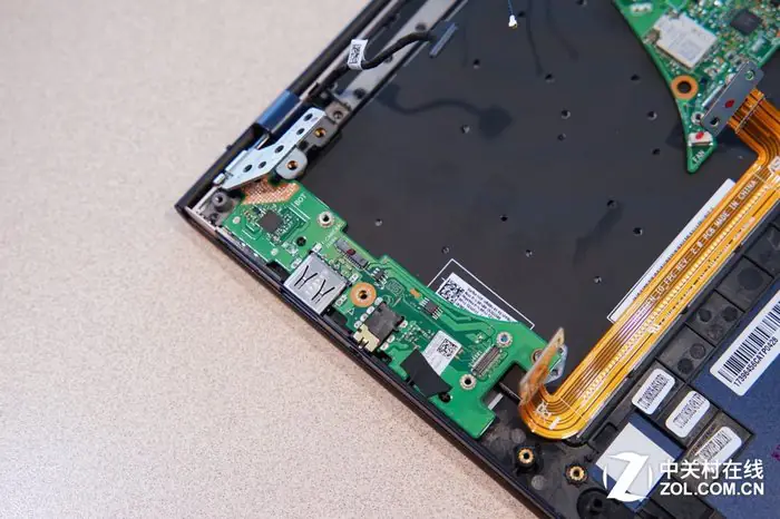 Remove the USB board