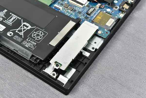 Remove the M.2 PCIe 512GB SSD