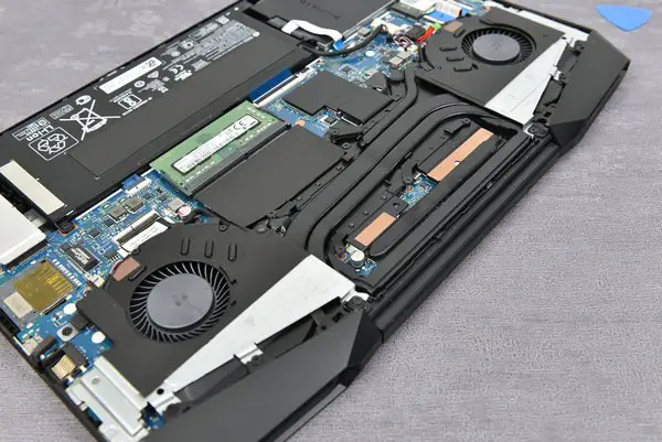 Remove the cooling system
