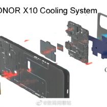 Honor X10 Internal Structure