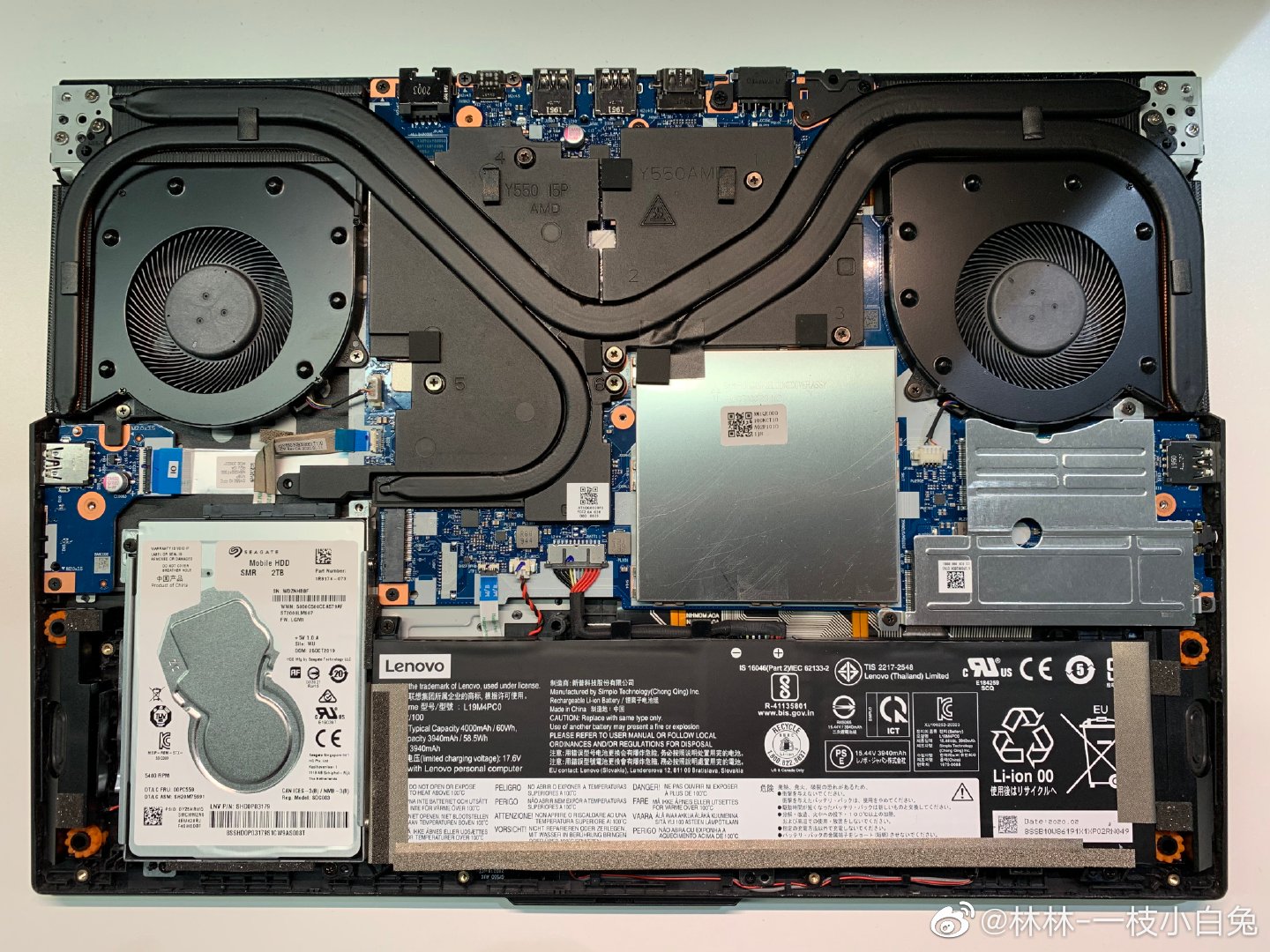 Lenovo Legion 5 Disassembly (RAM, M.2 SSD, HDD upgrade options)