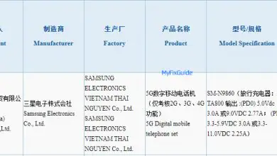 Samsung Galaxy Note 20+ 3C certification