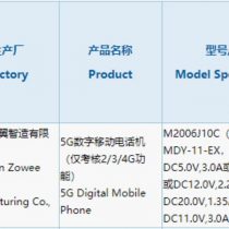 Xiaomi CC10 Certification