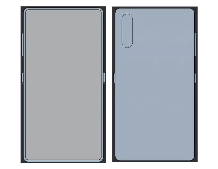 Xiaomi's under-display camera phone patent