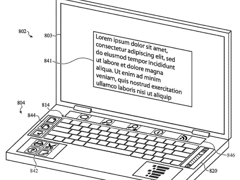A new patent shows Apple is developing a multi-screen MacBook