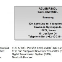 Samsung New Galaxy Buds Certification