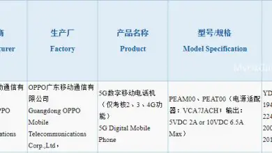 Oppo Reno5 3C certification