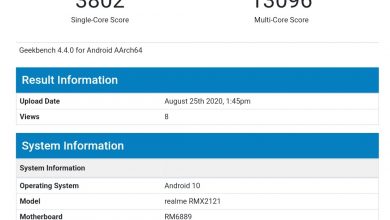 RMX2121 Geekbench