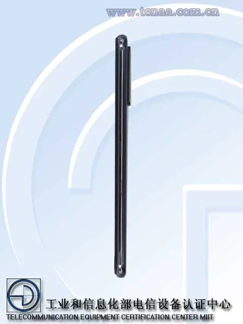ZTE A20 5G Side
