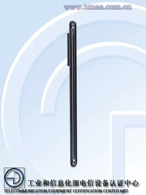 ZTE A20 5G Side