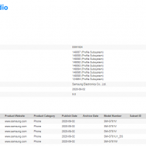 Samsung Galaxy S20 FE Bluetooth SIG certification