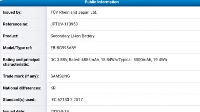 Galaxy S21 Ultra Battery Specifications