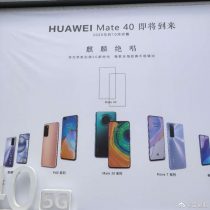 Huawei Mate 40 series launch poster