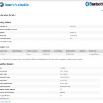 Xiaomi 10T Pro Bluetooth SIG certification