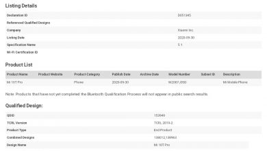 Mi 10T Pro Bluetooth Certification